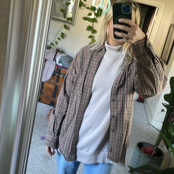 Field Gear Vintage Cotton Fall Plaid Button-Up Shirt - Picture 5 of 12